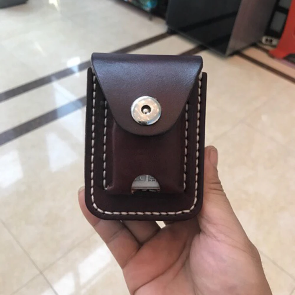 DIY leather craft cigarette and fire lighter bag knife cutting mould template set