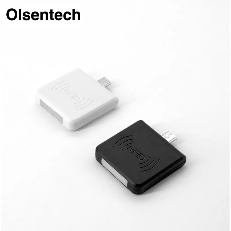 

125KHz Mini RFID Reader Mobile Phone EM4100 TK4100 ID Card Reader micro usb Interface Support Android System