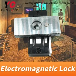 12V Mag lock Escape Room Spare Parts installed on door use the electromagnetic lock to open or close door Takagism game  YOPOOD