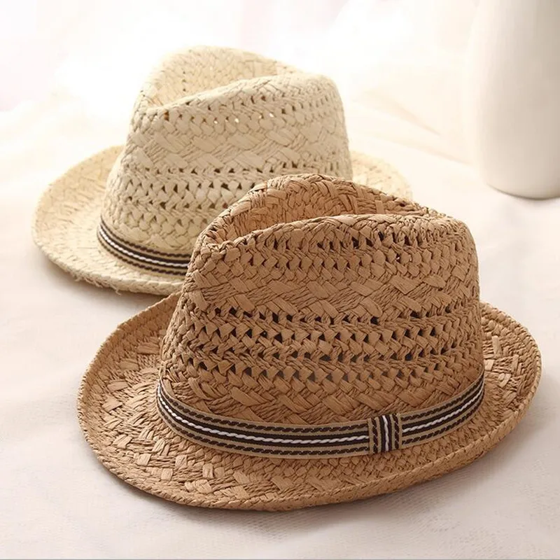 Summer Women Sun Hats Sweet Colorful Tassel Balls men Straw hats Girls Vintage Beach Panama Hats Chapeu Feminino Fedoras Jazz