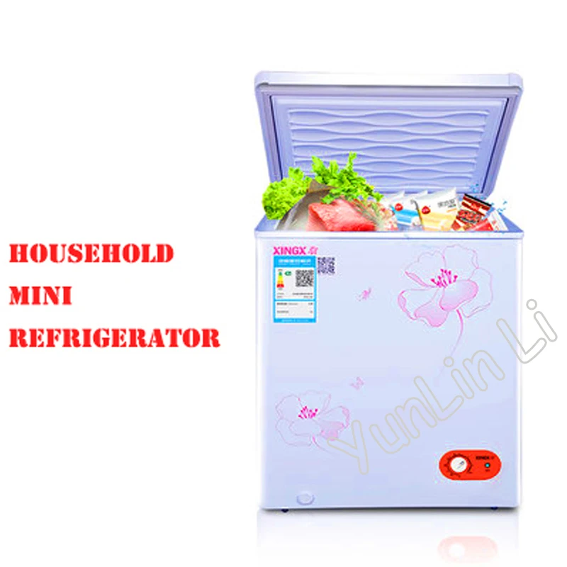 106L Household Mini Refrigerator With Big Capacity Low Noise Power Saving Cold & Freezing Refrigerator BD/BC-106E