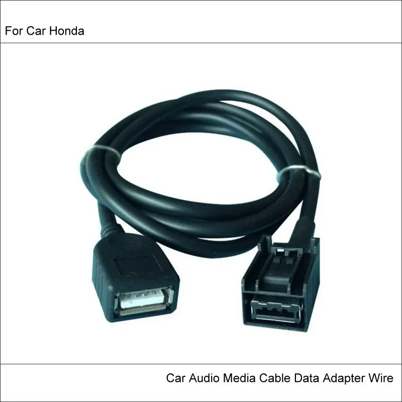 For Honda Odyssey/Accord/Crosstour/Spirior/City Original Plugs To USB Adapter Conector Car CD Radio Audio Media Wire