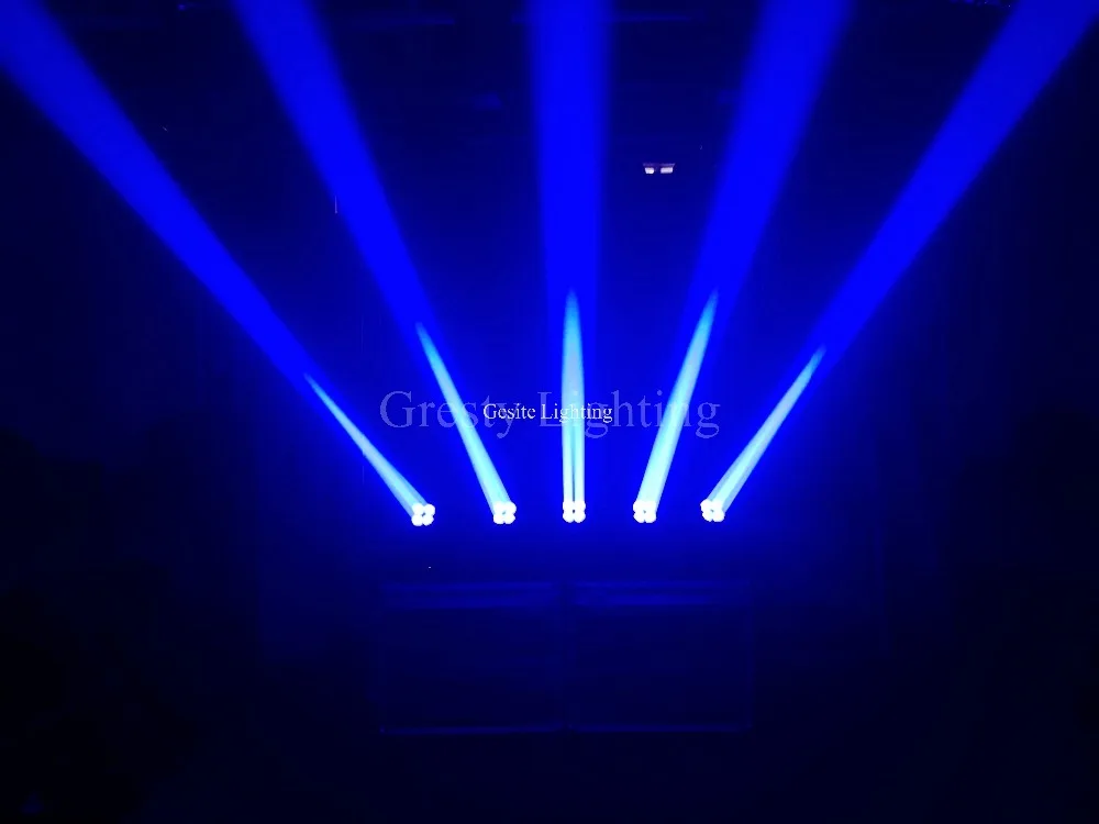 6pcs/lot Super brightness performance dj indoor color full 25w 4pcs scan beam moving head party light