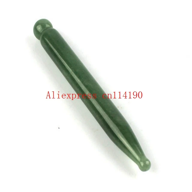 Hot sale Natural jade body massage wand foot massage wand healing item relax tool acupunture point stick