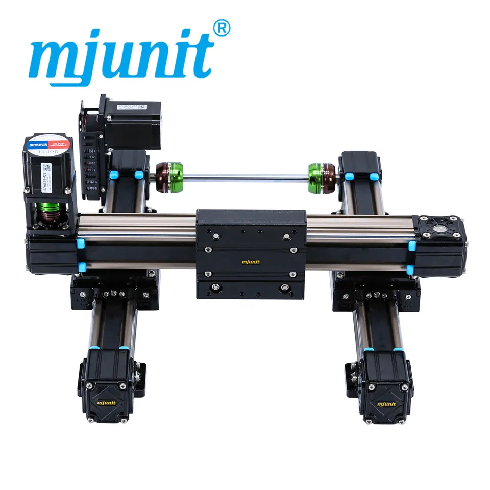 

mjunit MJ50 xy Hot quality mjunit CNC router linear guide bearing block for linear guide rail with 500x500mm stroke direct mount