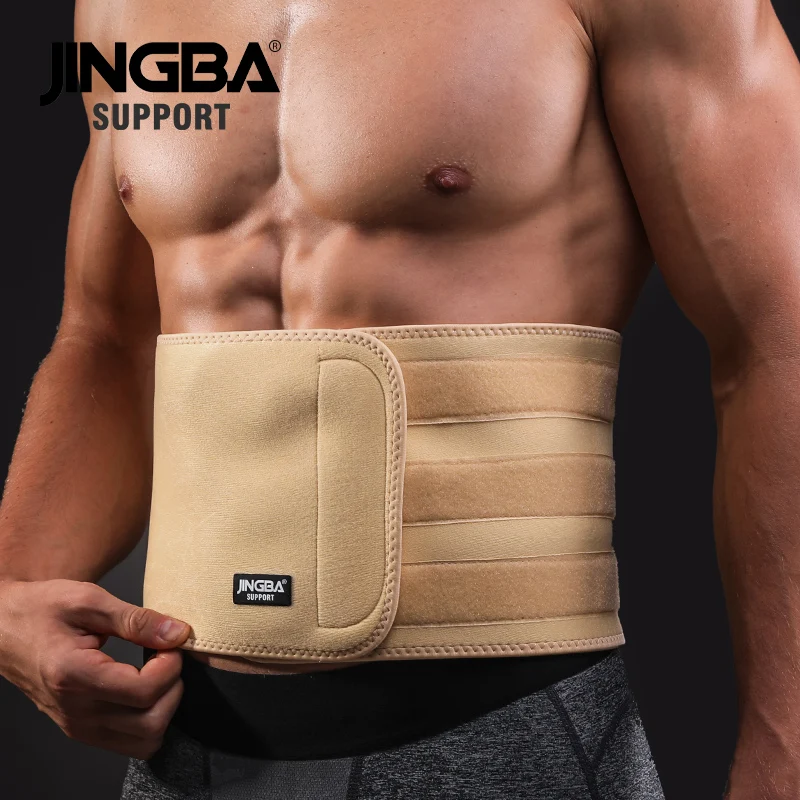 

JINGBA SUPPORT Back Waist Support Waist trimmer Slim fit Abdominal Waist sweat belt Sports Safety Sports protective gear