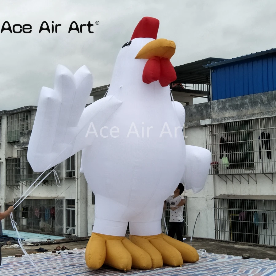 

5m H Inflatable Cock Rooster Model for France Advertising and Events