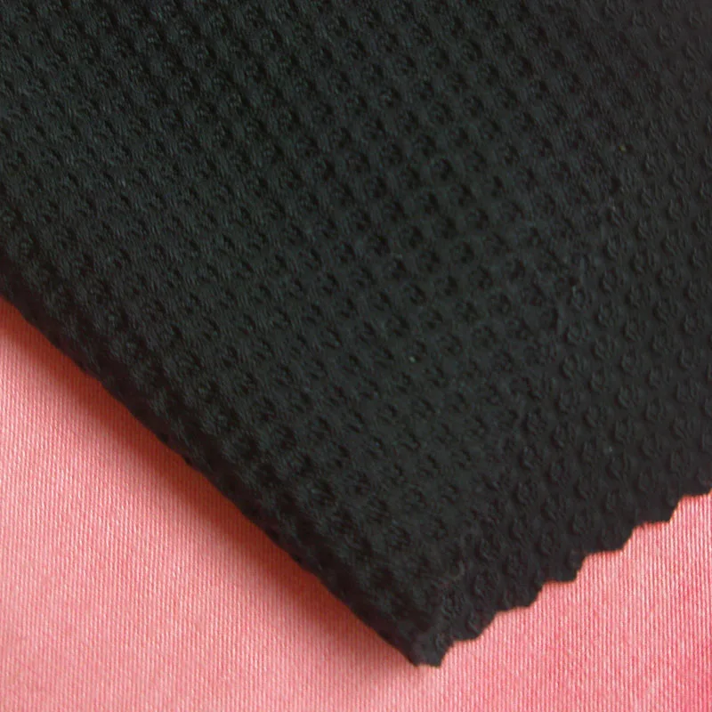 3D Embossed French High Stretch Mesh Fabric, Super Soft, Spandex, Yoga Sport Shirt Apparel Clothes, Knitted Sewing Cloth, 1Yard