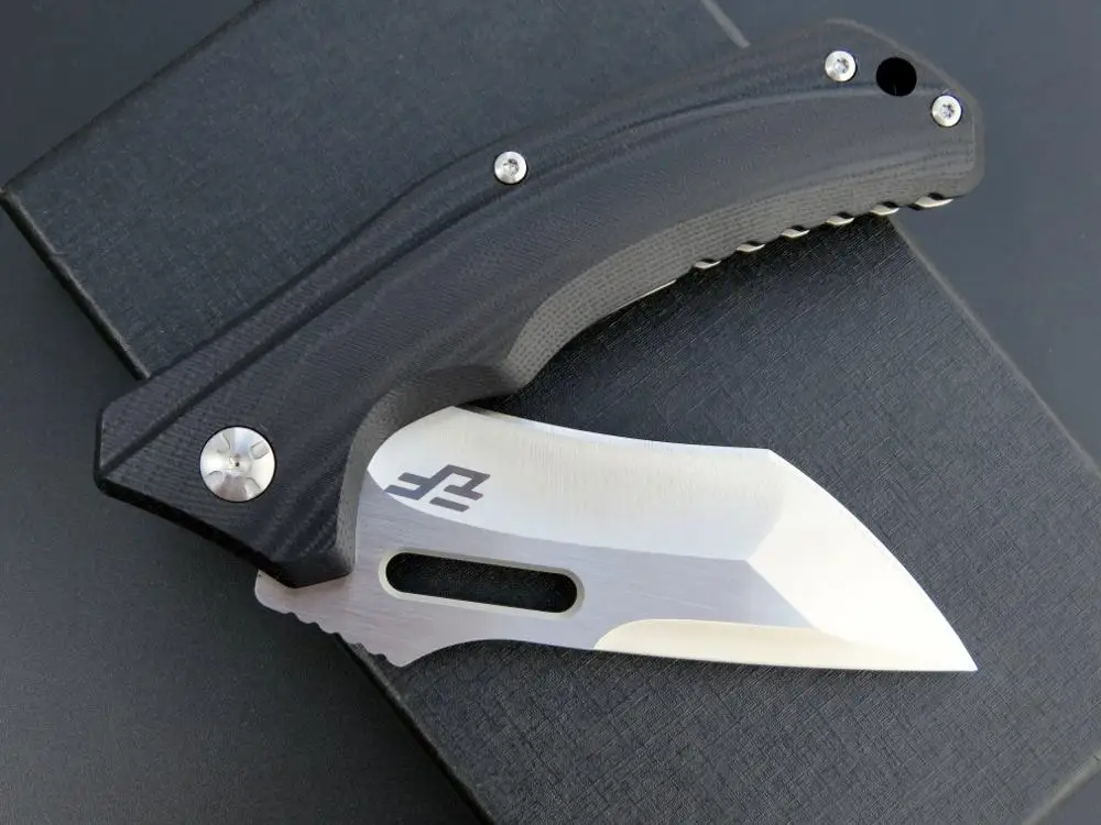 Eafengrow EF908 folding knife D2 Blade G10 Handle knife Survival Camping tool Pocket Knife tactical edc outdoor tool
