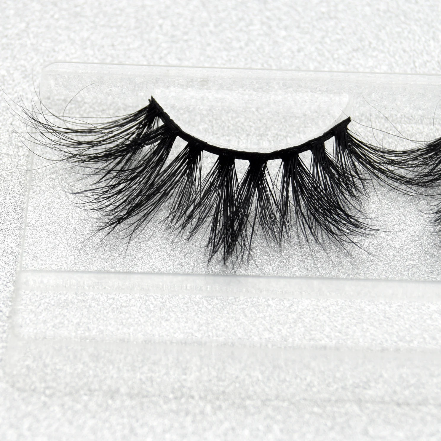 Visofree 25mm 3D Mink Eyelashes Upper Lashes 100% Real Mink Strip Eyelashes Handmade Crossing Mink Eye Lashes Extension E86