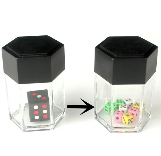 

Magic Toys Trick Toys Big Explode Explosion Dice Close Up Magic Trick Joke Prank Toy Children Kids Gift Christmas YH111