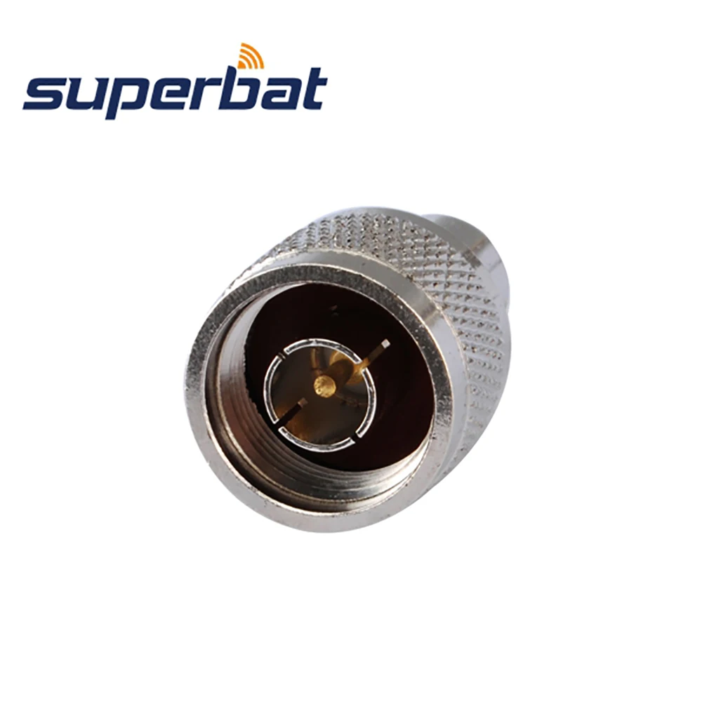 Superbat 5 uds adaptador de N-FME N macho a enchufe FME conector Coaxial RF recto