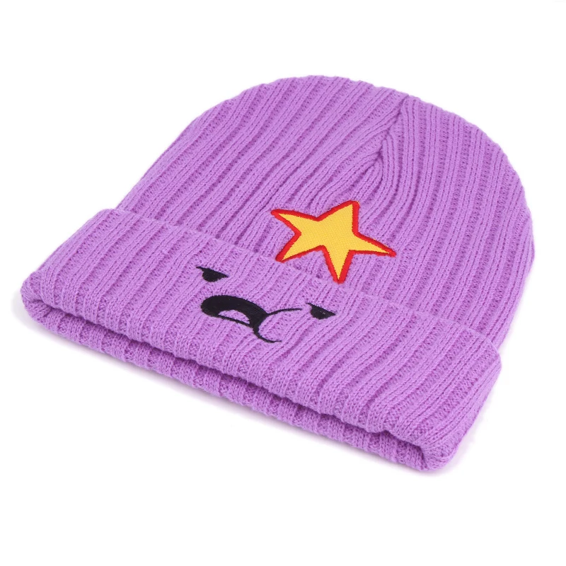 Chapeau Skullies Adventure Time pour hommes et femmes, casquette de marque, bonnet Skullies, nouveau, hiver, 2024