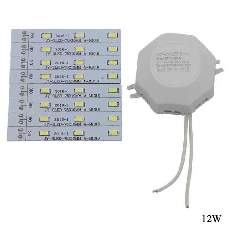 Imagem -05 - Lâmpada do Teto Led Painel Fonte de Luz Luminária Led Lâmpada de Retrofit Polvo Anel Redondo Mod 12w 16w 20w 24w