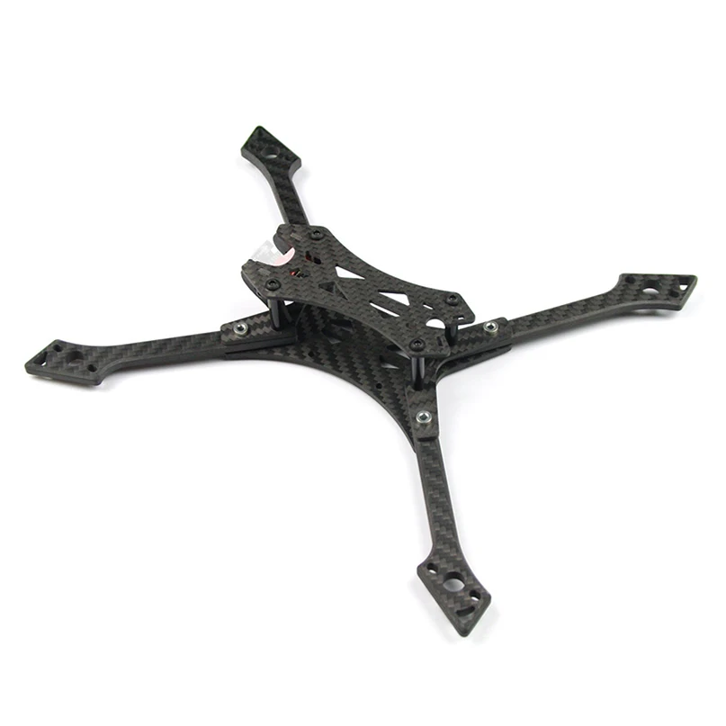 220mm Radstand Rahmen Kit 5 Zoll Kohle faser Rack für DIY Fpv Racing Drohne Quadcopter Ersatzteile