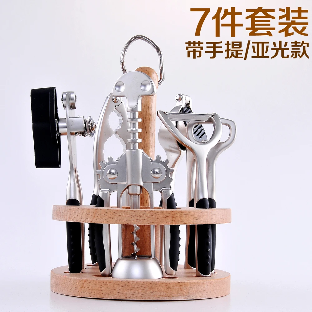 The Department of liqueur wine opener Wine Opener Set Beer Nut fruits planing seven sets of B section