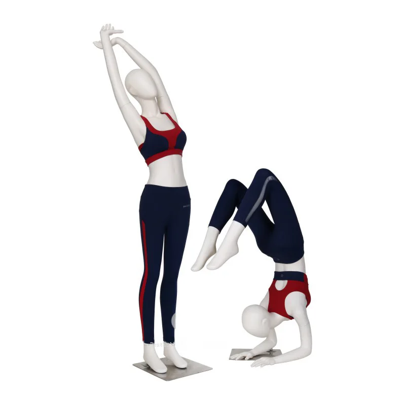 Fashion Style Customize Sport Yoga Mannequin Exercise stretching Mannequin Factory Direct Sell