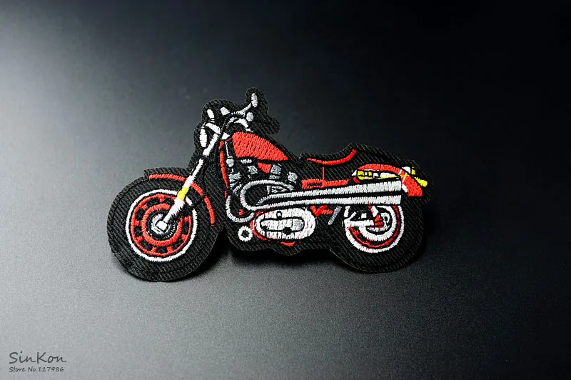 Biker Patch Iron Sew On Clothing Jacket Motorcycle Motorbike Embroidered Badge - Foto 2