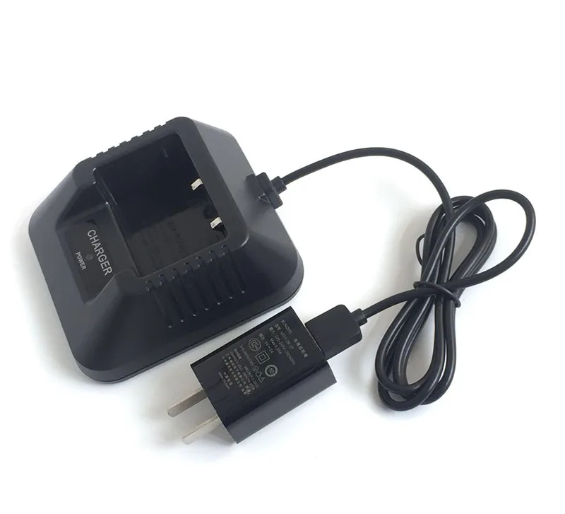 Baru 2022 Baofeng UV5R USB Charger untuk Portabel Dua Cara Radio Walkie Talkie Baofeng Uv-5r Uv-5re 5RB Uv-5ra Aksesoris