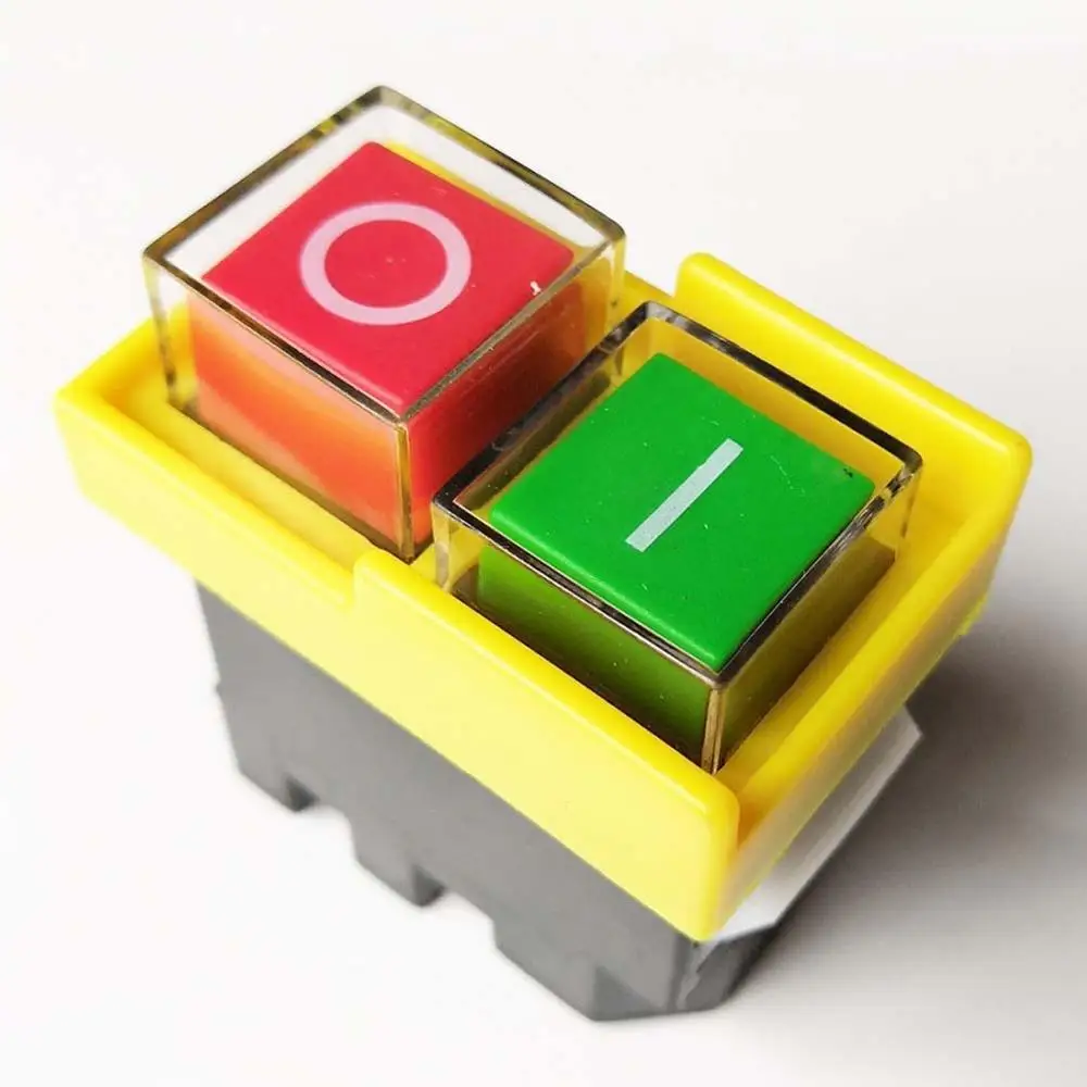 KEDU KJD20-2 120/250V 10/(8) UN Impermeabile Elettromagnetica Interruttore On Off Interruttori A Pulsante per Strumento Di Energia Elettrica Della Macchina Utensile