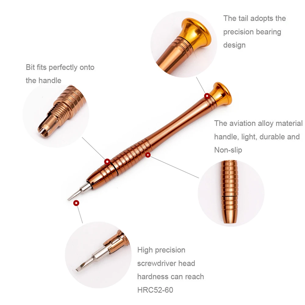 Juego de destornilladores Torx 25 en 1, Kit de herramientas de reparación de teléfonos móviles, multiherramienta de mano para Iphone, Watch, Tablet