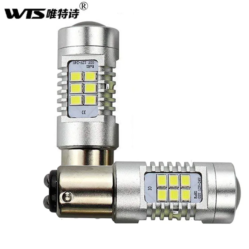 wholesale 50piece auto canbus signal lamp car LED lights 1157 BA15D Bulb BAY 15D Bulb 2835 21smd tail Brake lamp for car styling