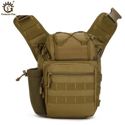 1000D Waterproof Military Tactical Bag Army Molle Climbing Rucksack Hiking Outdoor Hunting Fanny Pack Waist Pack
