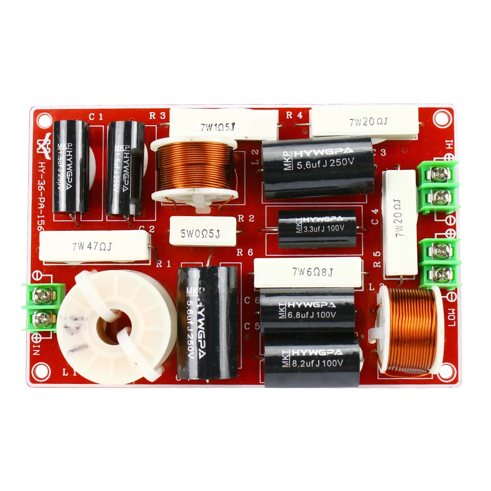 GHXAMP 150 W Bücherregal Lautsprecher Crossover 2 Weg HIFI Höhen Woofer Frequenz Teiler 18dB/oktober Für 8 "10 "zoll Lautsprecher High-end-2 PCS