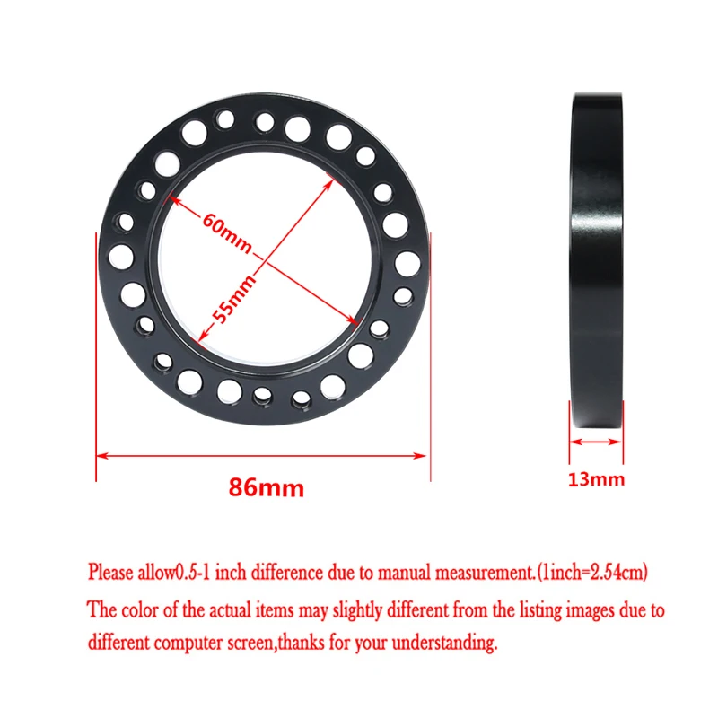 جديد محور عجلة القيادة 1/2 بوصة فاصل محور عجلة القيادة بوس عدة محول فاصل 13 مللي متر #5