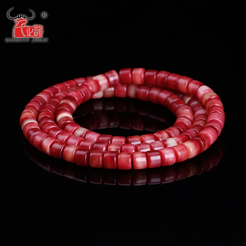 10PCS Pure natural camel bone bucket beads, DIY bone beads. Hole 1.5mm Beads for Jewelry Making