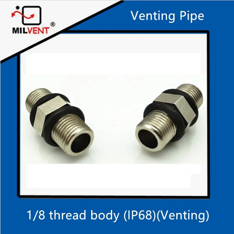 

1/8 both thread body with venting and liquid water block both performance breather vent plug