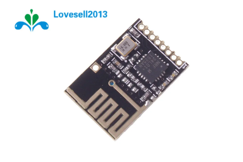 1 шт. мини NRF24L01 + SMD 1,27 мм беспроводной модуль приемопередатчика малого размера