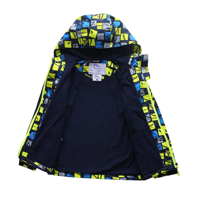 New 2022 Spring Autumn Polar Fleece Children Outerwear Warm Sporty Kids Clothes Waterproof Windproof Boys Jackets For 4-12 T