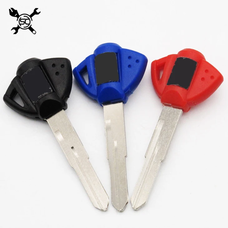 Blank Key Uncut Blade Keys Fits For Suzuki GSX GSXR 400/600/750/1000/1300 K1 K2 K3 K4 K5 K6 K7 K8 K9 SV 650 ABS 1000