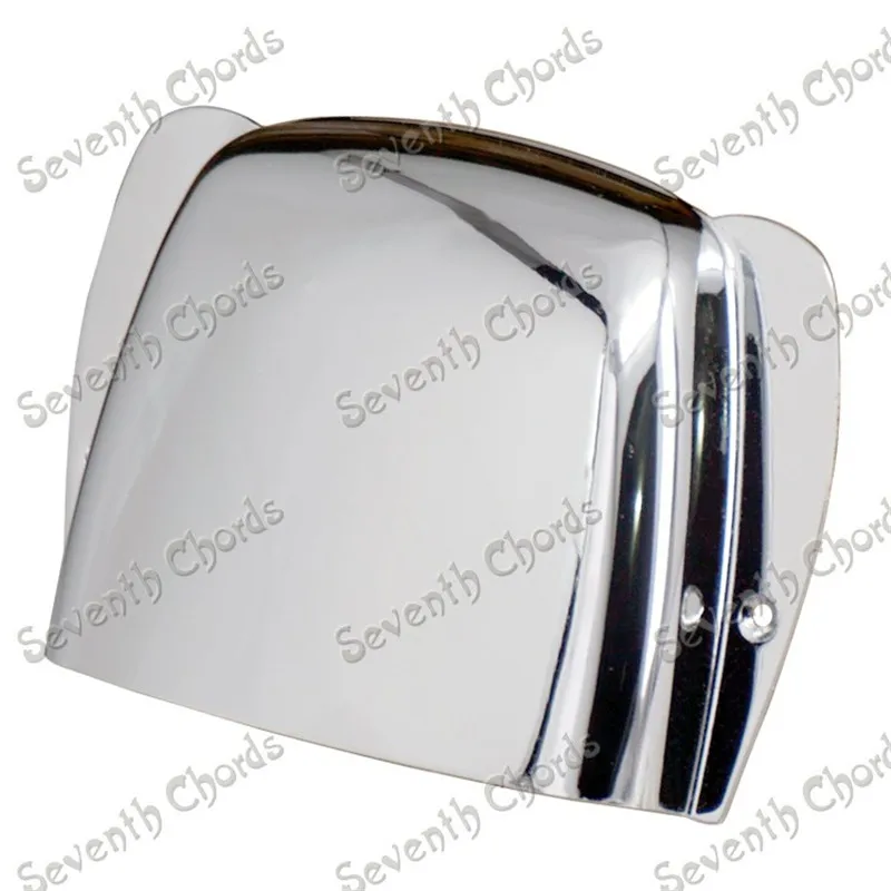 

Chrome Short Bass Guitar Bridge Cover Length 89MM Musical Instrument Accessories Parts