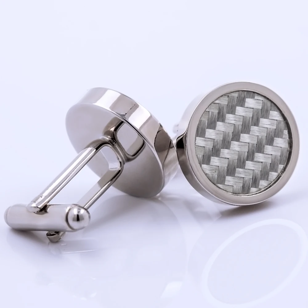 KFLK jewelry for men's brand of high quality shirts cufflinks round cufflinks fashion wedding gift button guests
