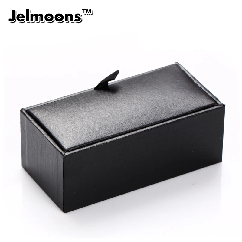 New Arrival Black Color Cufflinks Display Box 12pcs a Lot Men's Cufflink Gift Cuff link Box