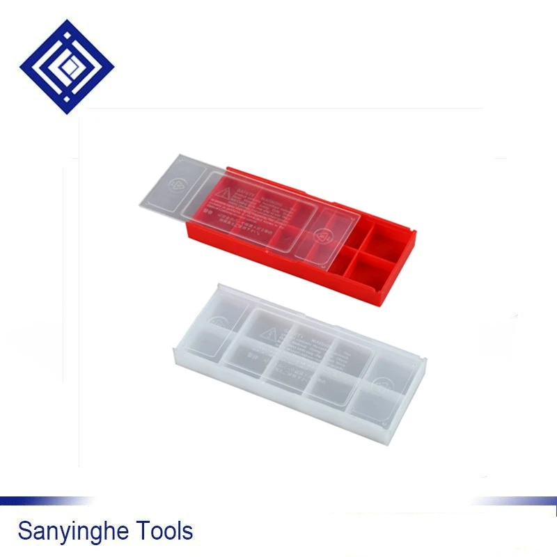 

High quality 500pcs/lots SYC100 Japan Toshiba Blade Box Cemented carbige insert box cnc carbide inserts packing box