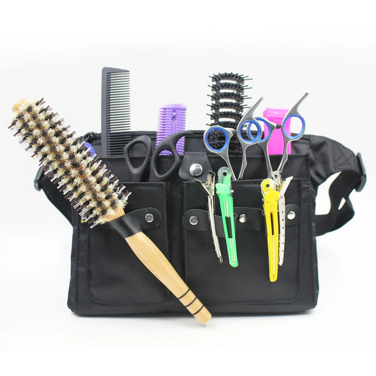 

Barber Styling Tools Bag Salon Scissor Comb Trimmer Storage Case Organizer Can Hold Hairdryer Trainning Head Bag