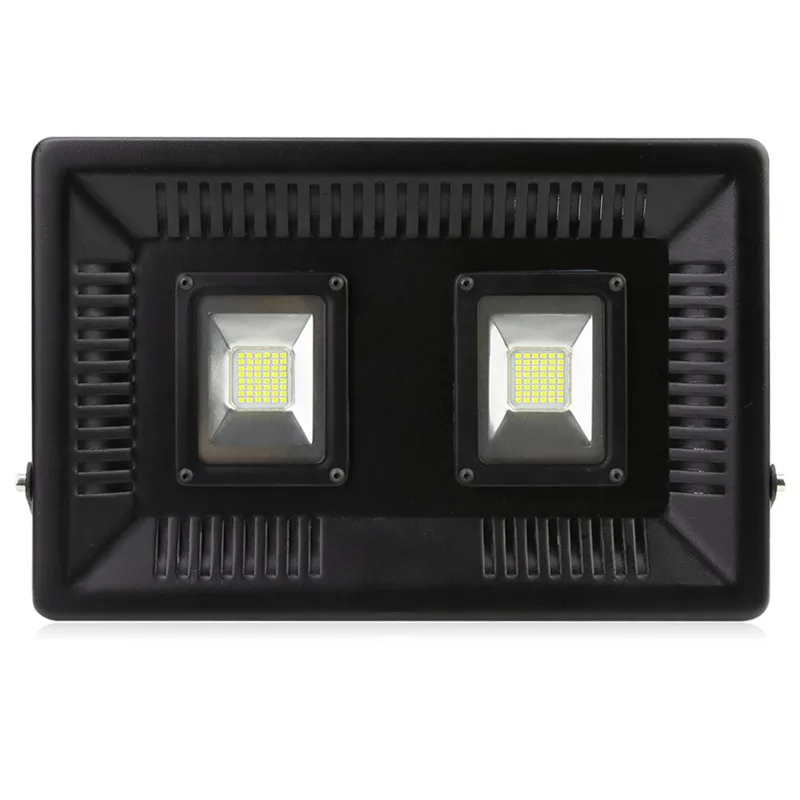 Super Bright 100W LED Flood Light IP65 Outdoor Lighting Lamp Garden Wall lamp Spot Light 220V Ultrathin LED Floodlight DHL Free