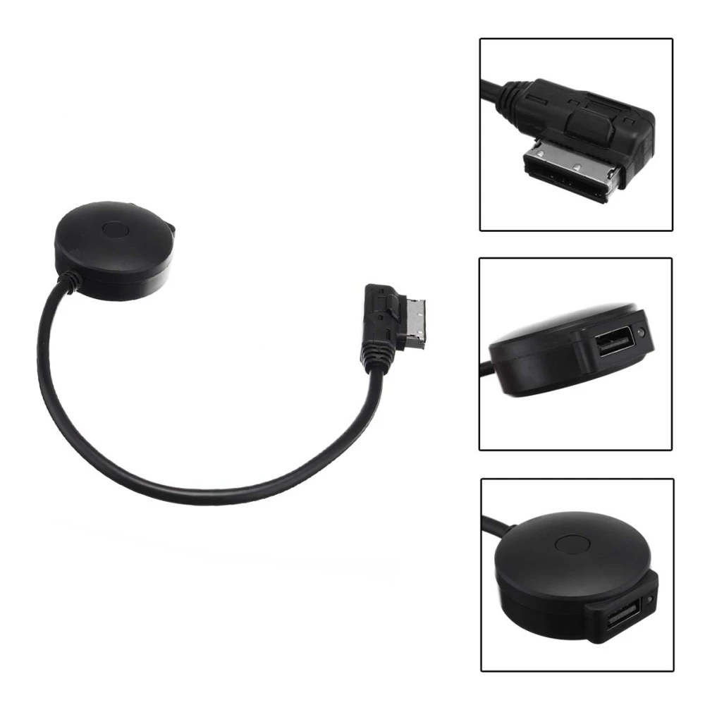 AMI MMI MDI Nirkabel Bluetooth V4.0 Musik MP3 Penerima Audio USB Flash Drive Kabel untuk Mercedes Benz CSL 2010 C/E/M/R/S Class
