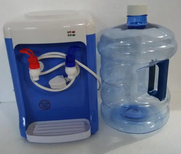 

220V 500W mini desktop water dispenser hot 95 degree with 5l bottle with handle