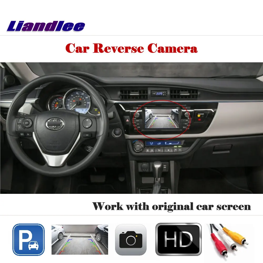 For Toyota Corolla Levin 2015-2020 Car Original Display Rear View Image Reverse Camera HD CCD CAM Auto Parking Accessories