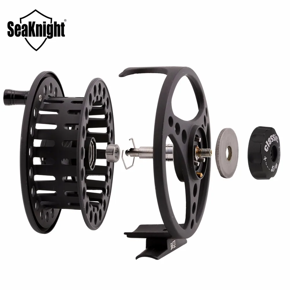 SeaKnight MAXWAY Classic New 3/4 5/6 7/8 Full Metal 3BB Fly Fishing Reel 1:1 Aluminium Body Stream Fishing Coil Fly Tackle