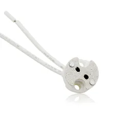 10pcs High Quality MR16 G4 GU5.3 Ceramic Lamp Holder Socket Connector For G4 LED Light Bulb