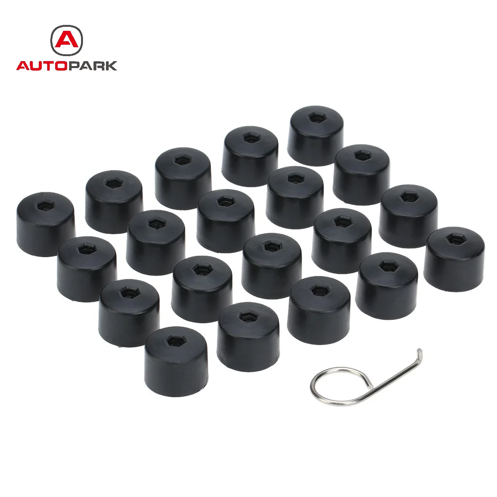 Автомобильный стиль 20 шт 17 мм гайка для колеса автомобиля крышка болта инструмент для удаления крышки для VW Golf Bora Passat для автомобилей