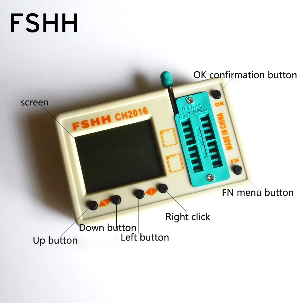 Offline Programmer CH2016 SPI FLASH Programmer + 5X6 Mm QFN8 + QFN8 Uji Produksi Socket 1 Drag 2 programmer