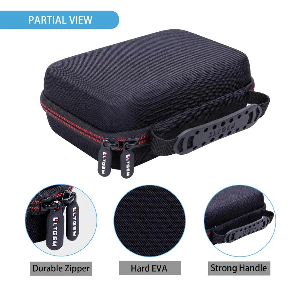 LTGEM EVA Waterproof Carrying Hard Case For Fluke 107 AC/dc Current Hand held Digital Multimeter
