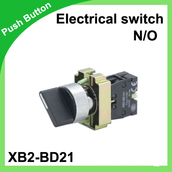 electrical switch XB2-BD21 rotary switch standard handle knob N/O push button