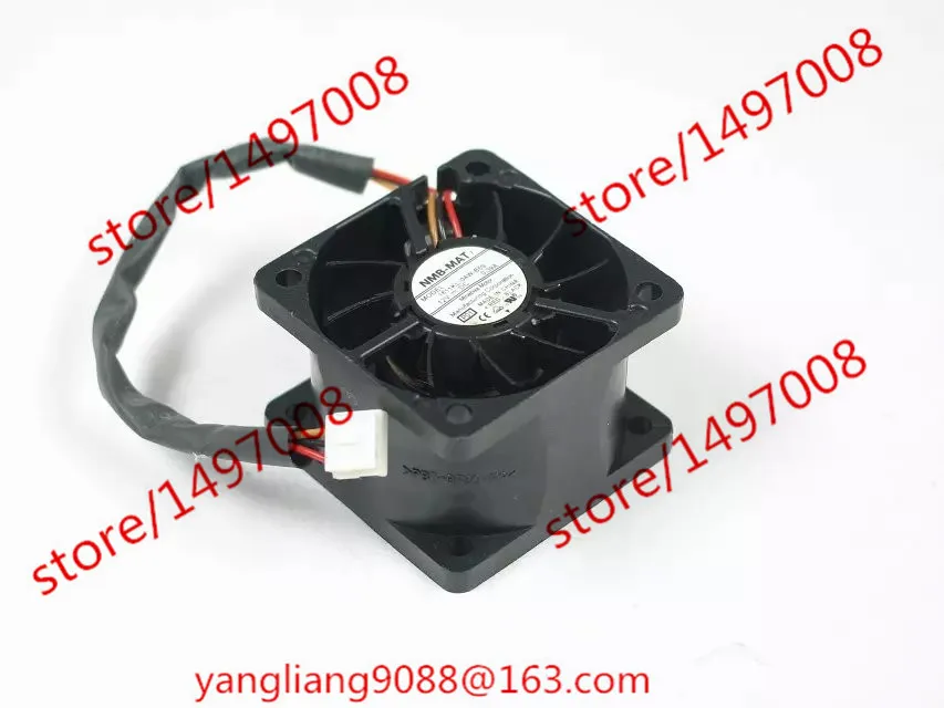 

NMB-MAT 1611KL-04W-B59 P01 DC 12V 0.39A 40X40X28mm Server Cooling Fan